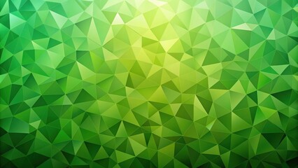 Sticker - Abstract green polygonal mosaic background , green, polygon, mosaic, abstract, background, geometric, design, texture, pattern