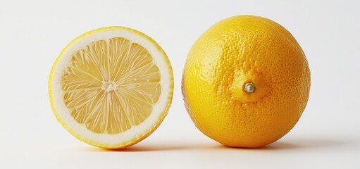 Sticker - Lemon Cut in Half