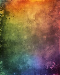 Canvas Print - This abstract image showcases a distressed gradient effect with vibrant colors, ideal for dynamic wallpapers.