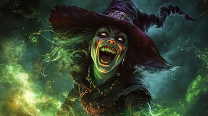 a wicked witch's cackle