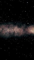 Wall Mural - wormhole straight through time and space, clouds, and millions of stars. nebula