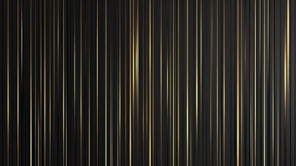 Wall Mural - Abstract vertical lines with varying shades of gold and black, creating a modern aesthetic.