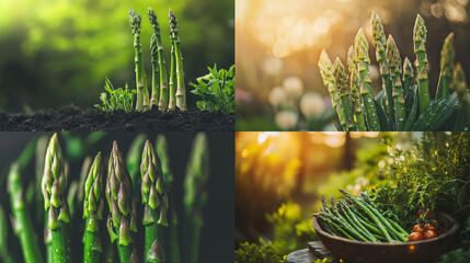 Canvas Print - grass in the morning