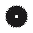 © KR Studio - industrial saw, circular saw - vector icon