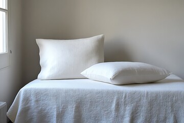 Wall Mural - bed and pillows