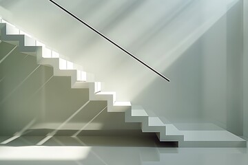 Wall Mural - staircase in a building