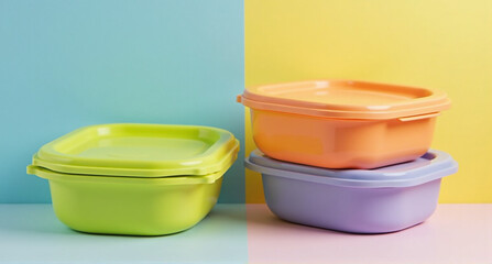 Sticker - containers for food