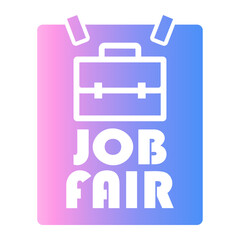 Poster - job Gradient icon