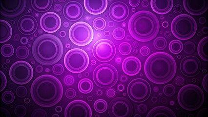 Canvas Print - Abstract wallpaper background with purple circles , circles, abstract, purple, background, wallpaper, patterns, geometric