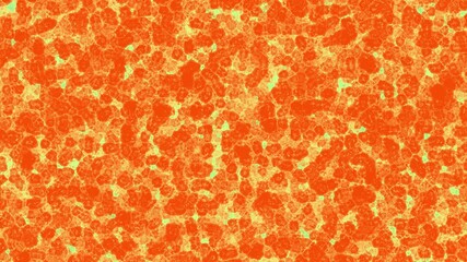 Wall Mural - Orange motion 4k loop background with swaying tiny rocks.
