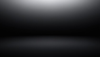 Wall Mural - Abstract luxury plain blur grey and black gradient, used as background studio wall for display your products. 56