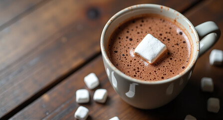 Poster - cup of coffee on table