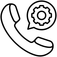 Wall Mural - Helpdesk Icon