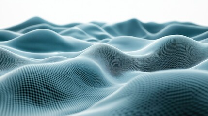 Three dimensional render of wavy pattern. waves abstract background texture