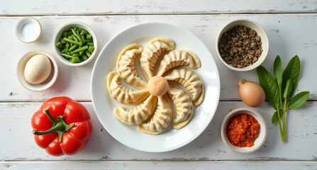 Wall Mural - pasta with tomato sauce