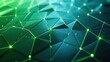 © Business Pics - geometric green tech background