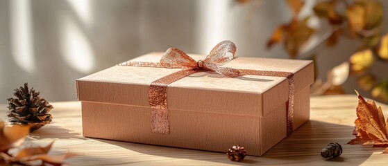 gift box with ribbon