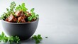 © cloud7days - Goulash isolated on a clean white background, highlighting its rich color and hearty texture.
