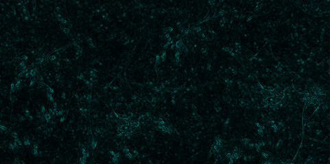 Wall Mural - dark cyan color scattered grunge texture on isolated dark background.