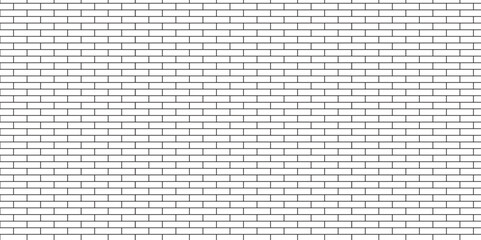 Wall Mural - White brick wall background. Brick wall background. white or dark gray pattern grainy concrete wall stone texture background.	