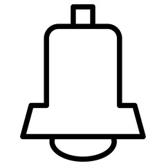 Poster - Alarm Alert Bell Line Icon