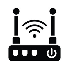 Sticker - Take your hands on this amazing icon of wifi router