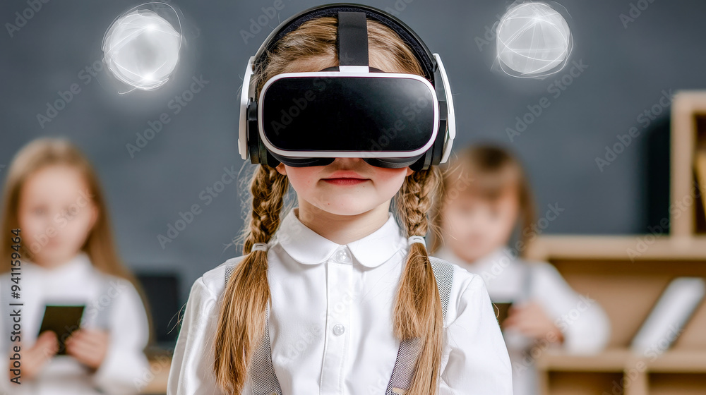 Future of Education A Young Student Immersed in Augmented Reality ...