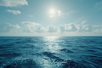 a bright sunny day with a beautiful ocean view, ideal for outdoor activities or vacation inspiration