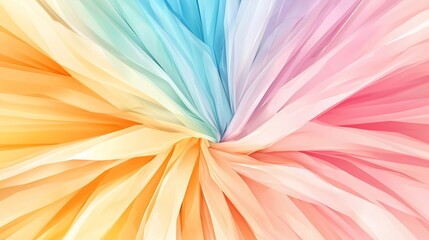 Poster - Abstract Colorful Swirls.