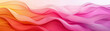 © NongKirana - Soft, flowing waves of orange and pink create serene and calming atmosphere. gentle gradients evoke sense of tranquility and warmth.