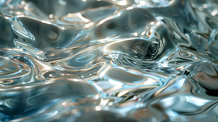 Wall Mural - a close up of a water surface