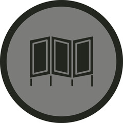 Poster - Room Divider Icon Design