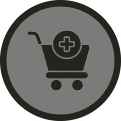 Wall Mural - Trolley Icon Design