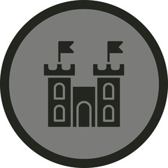 Canvas Print - Fortress Icon Design