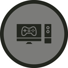 Wall Mural - Computer Game Icon Design