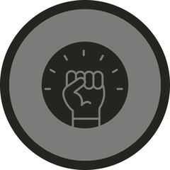 Sticker - Human Rights Icon Design