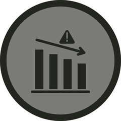 Sticker - Reduce Business Risk Icon Design