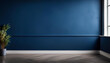 © Lilimanatasa - basic wall background in a dark blue color