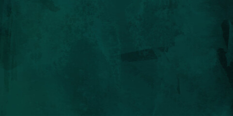 Wall Mural - Abstract sea green watercolor hand painted art victor illustration. Dark green painted smoky textured teal color powder explosion. Steam explosion green smoke or fog isolated on black background.