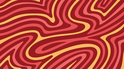 Poster - abstract background seamless pattern with red and yellow lines