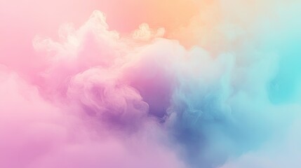 Abstract gradient background with soft pastel colors blending smoothly, perfect for text overla