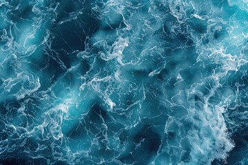 Wall Mural - a close up view of a body of water with ripples and reflections