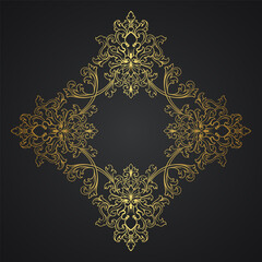 Wall Mural - Luxury Ornament Vintage Border Element