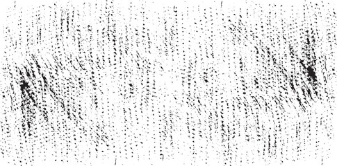 Wall Mural - Monochrome texture composed of irregular graphic elements. Distressed uneven grunge background. Abstract vector illustration. Overlay for interesting effect and depth. Isolated on white background.