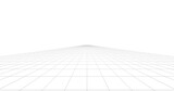Lines grid technology perspective background. 3d rendering.