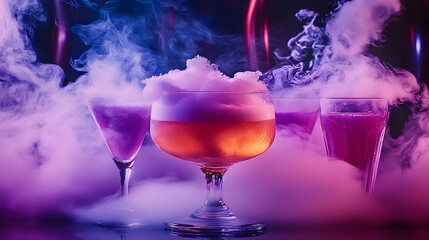 fog liquid nitrogen cocktails