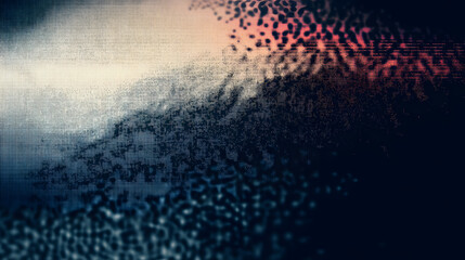 Poster - Abstract halftone grunge texture background image.