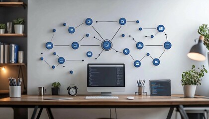 Poster - Automated Document Workflow Systems, the efficiency of automated document workflow systems, automated processes such as document routing and approval, System, Workflow, 