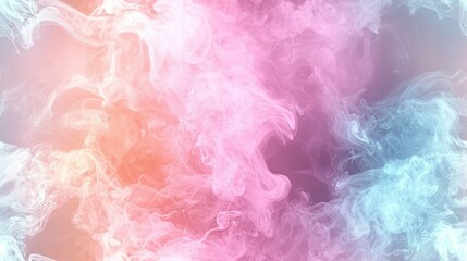 Canvas Print -   Pink and blue smoke against pink and blue background Book-like