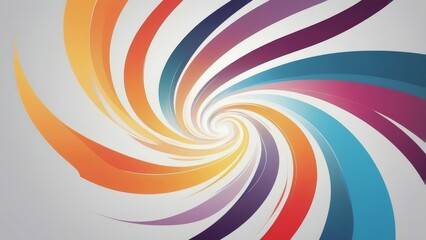 Sticker - abstract colorful background